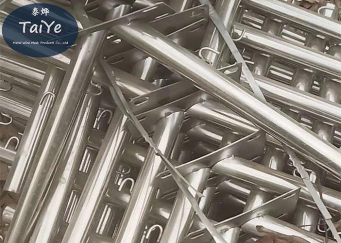 Soportes redondos del alambre de la maquinilla de afeitar del poste V