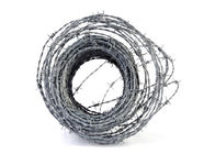 Alambre de púas en espiral galvanizado del alambre de púas del acero inoxidable con el PVC cubierto
