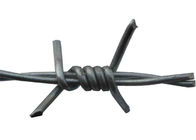 Alambre de púas en espiral galvanizado del alambre de púas del acero inoxidable con el PVC cubierto