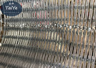 El alambre de púas durable de la maquinilla de afeitar de la prenda impermeable de las colocaciones del alambre de BTO-22Razor instala el corchete